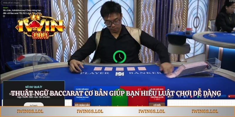 Thuật ngữ baccarat cơ bản giúp bạn hiểu luật chơi dễ dàng