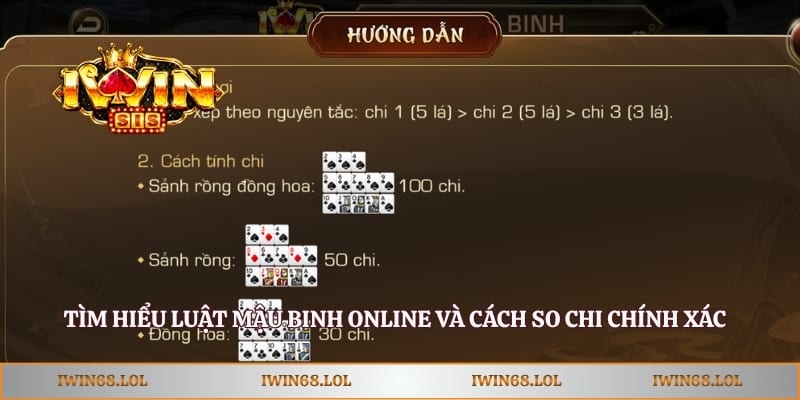 Tìm hiểu luật mậu binh online và cách so chi chính xác